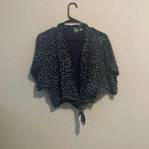 Roxy Medium tie blouse